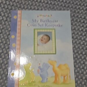 My Birthyear Coin Set Keepsake Book